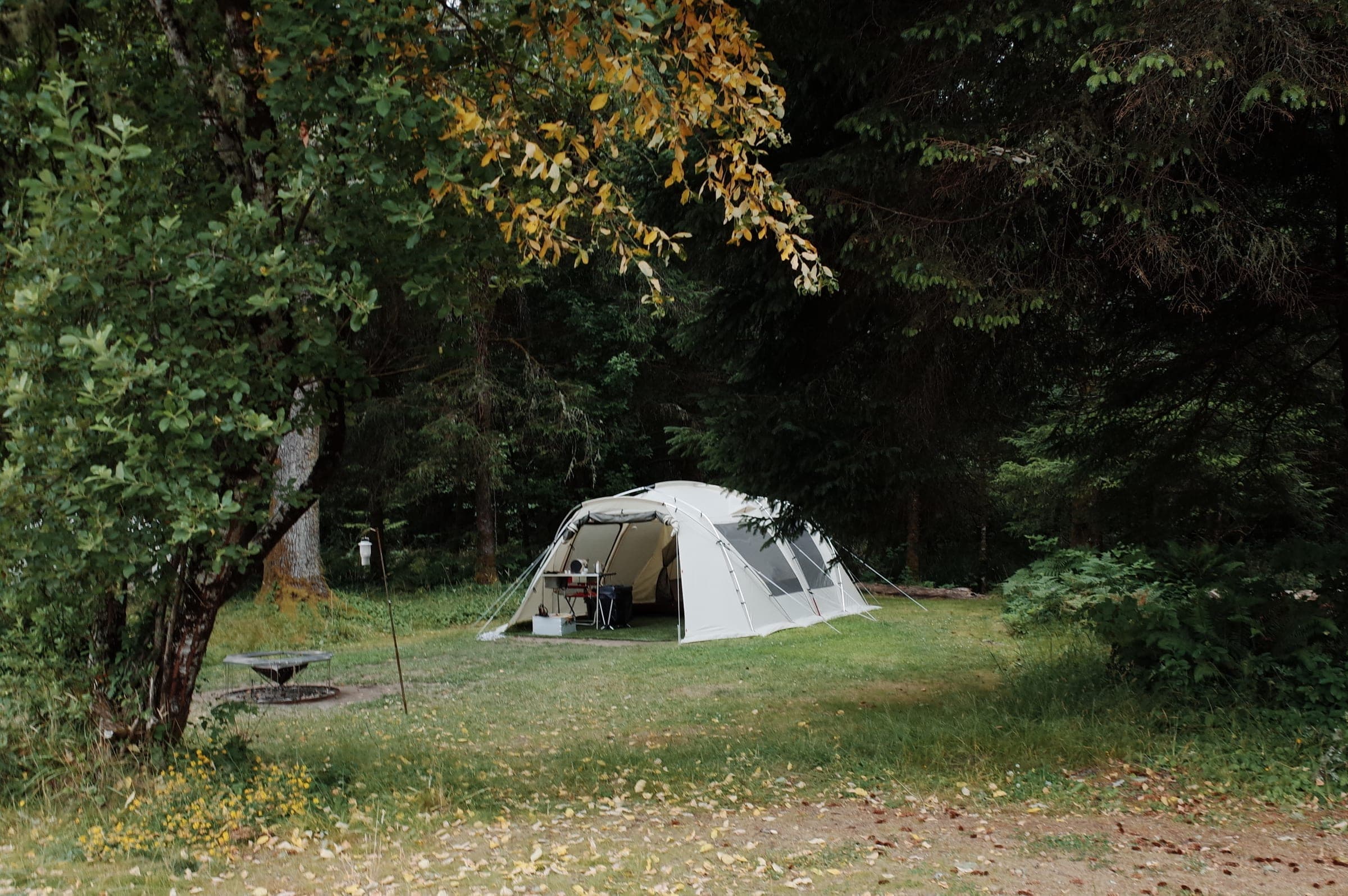 Pre-set up site 1