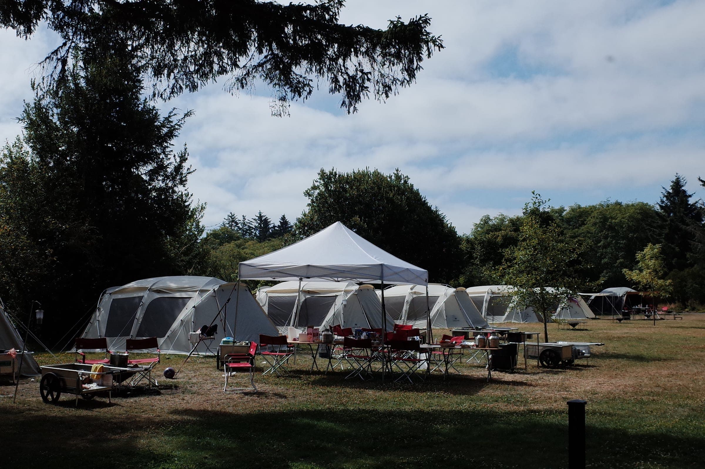 Pre-set up site 2