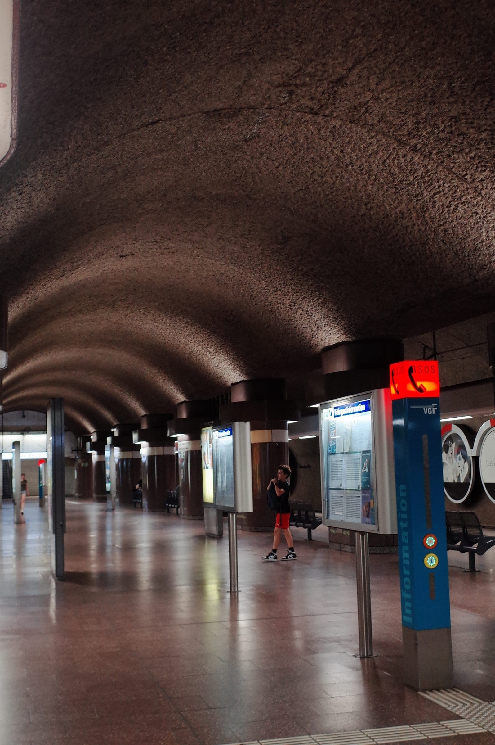 Frankfurt subway station
