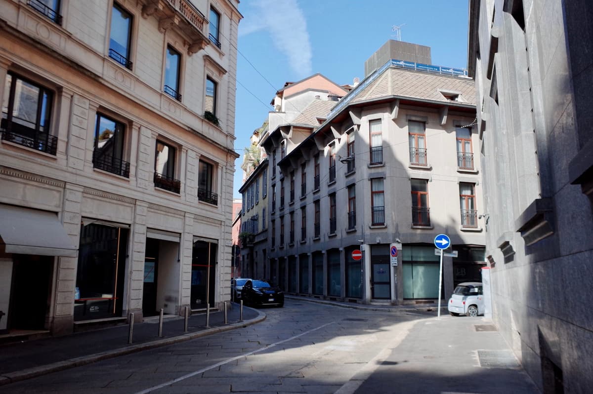 Milan street view