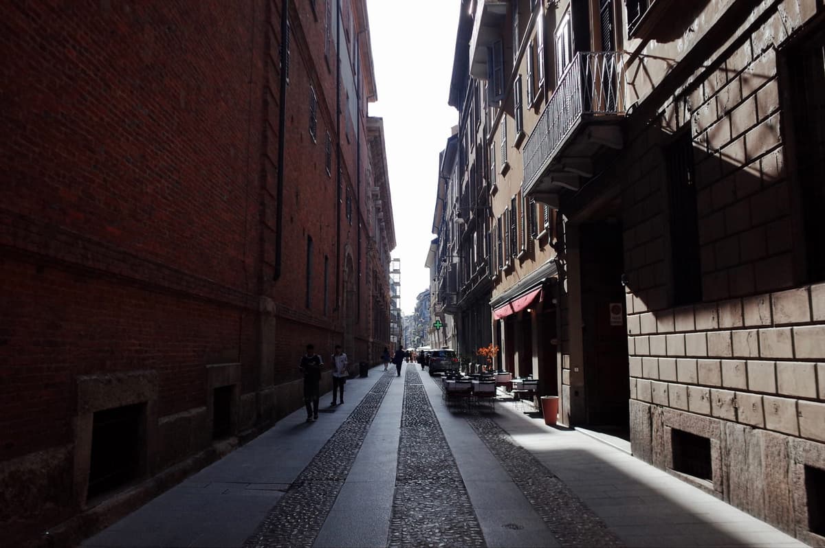 Milan street view