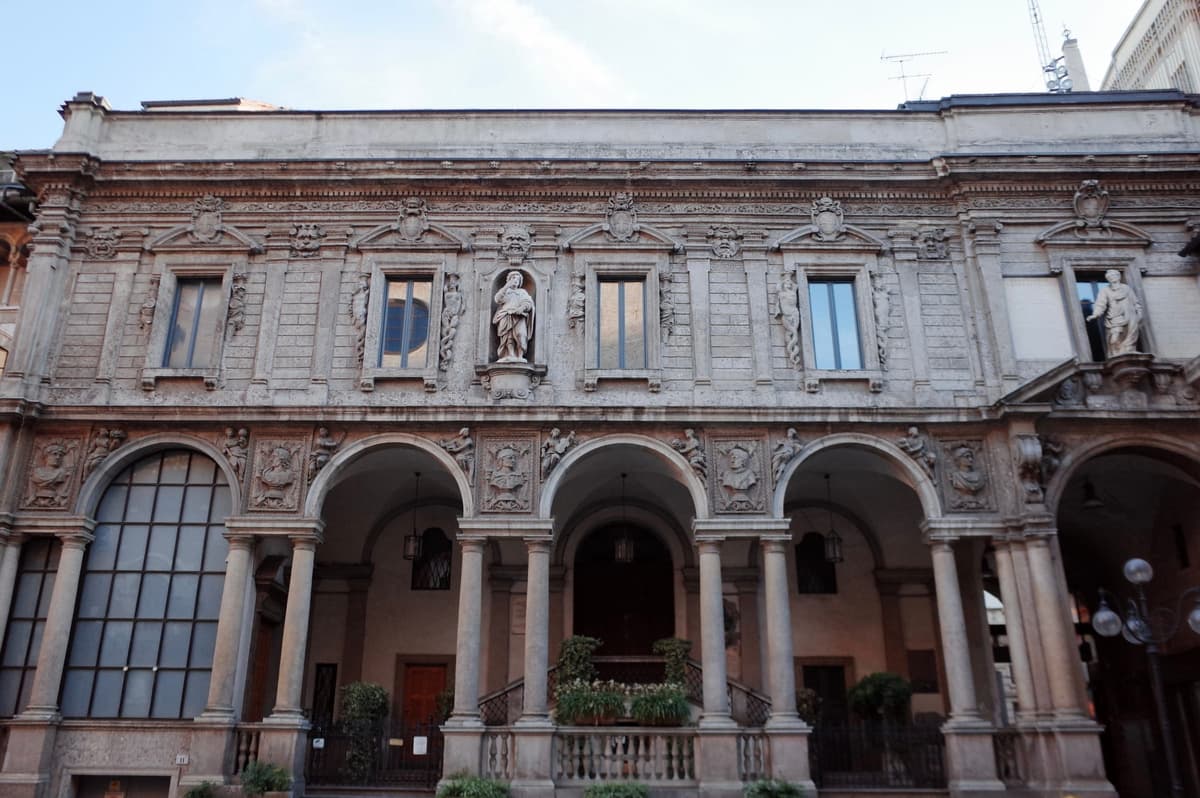 Milan street view