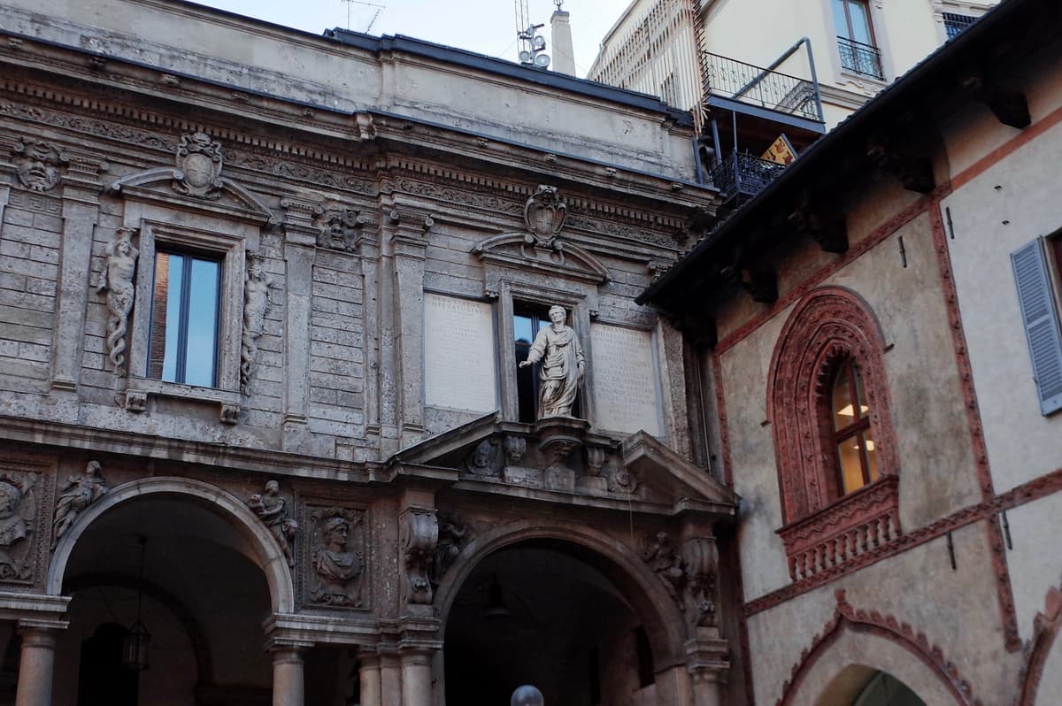 Milan street view