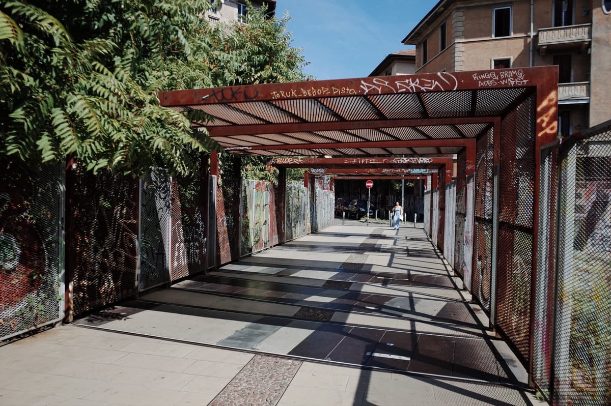 Milan street view