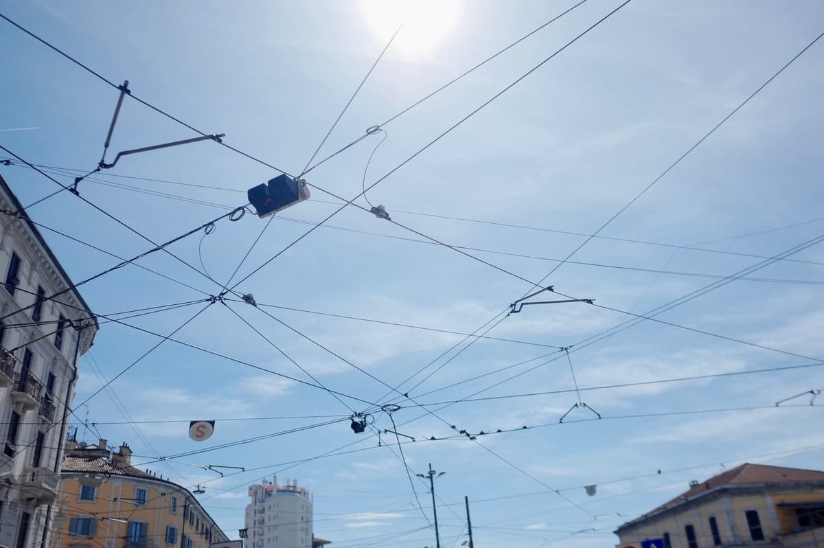 Milan street view
