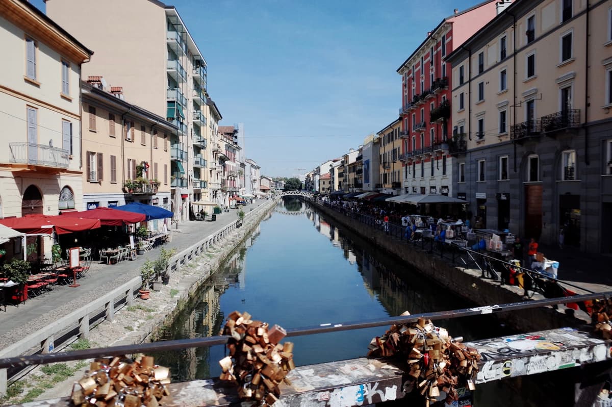 Milan street view