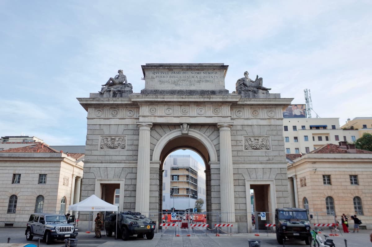 Milan street view