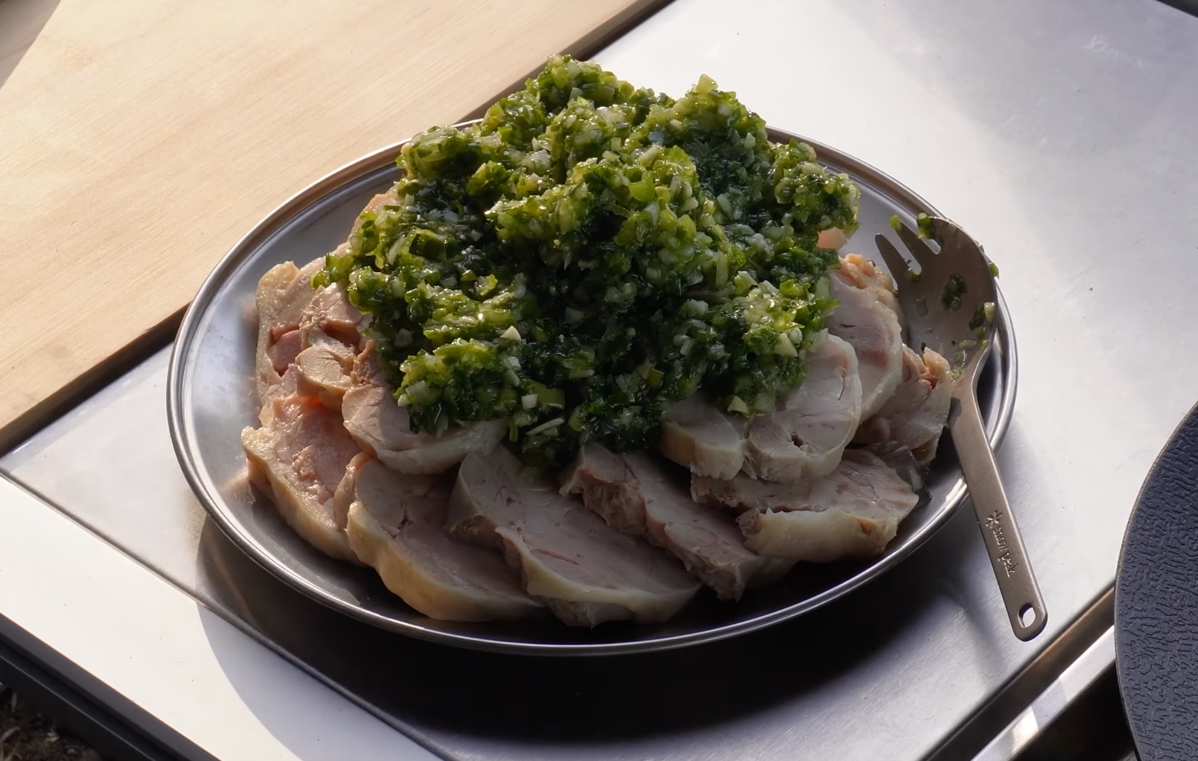 Green Onion Oil Chicken Recipe