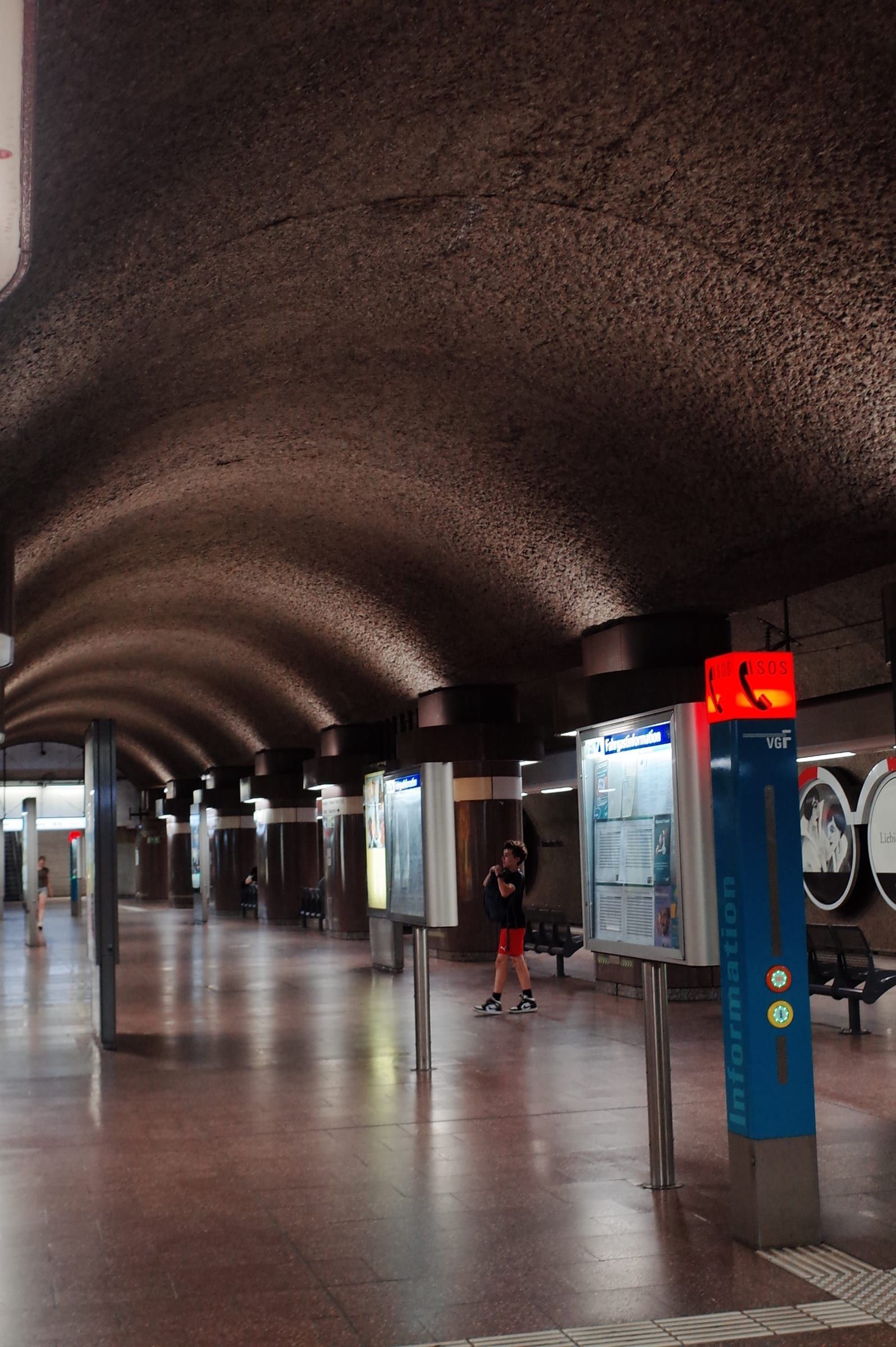 Frankfurt subway station